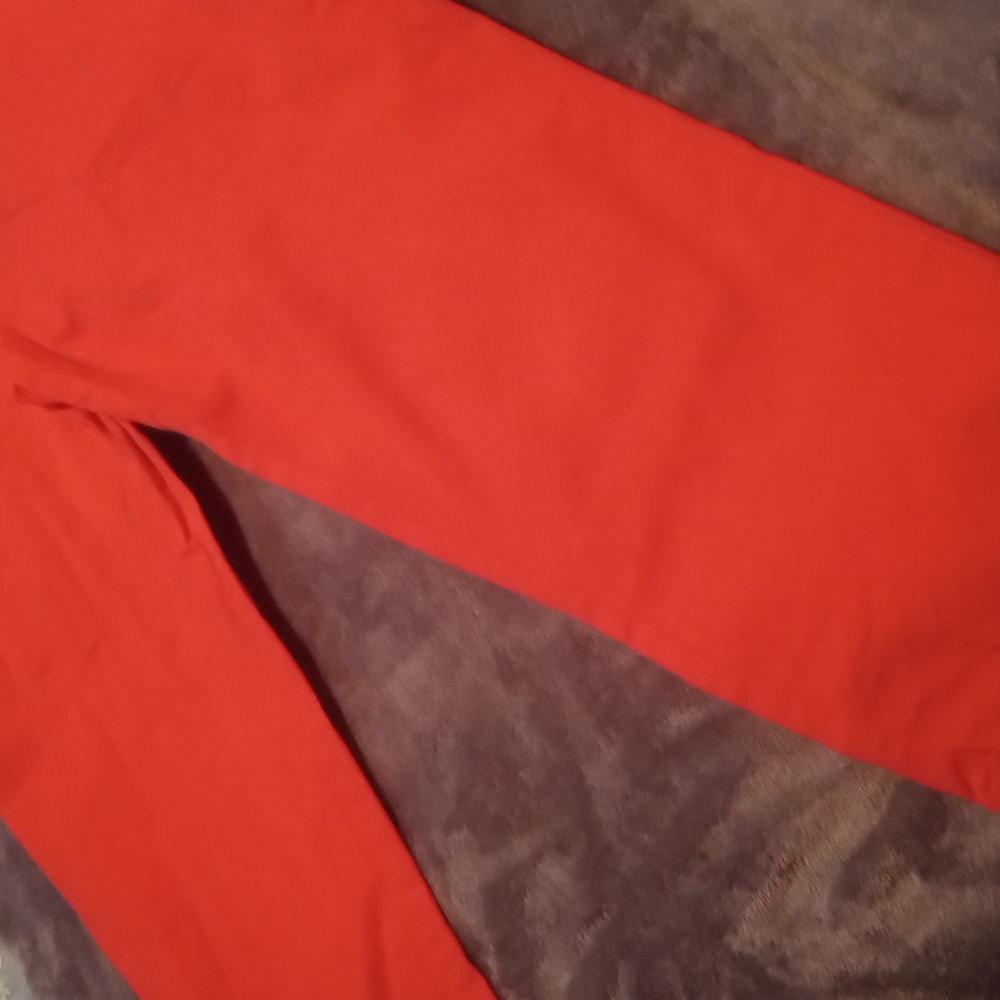 Vibrant Red Pants